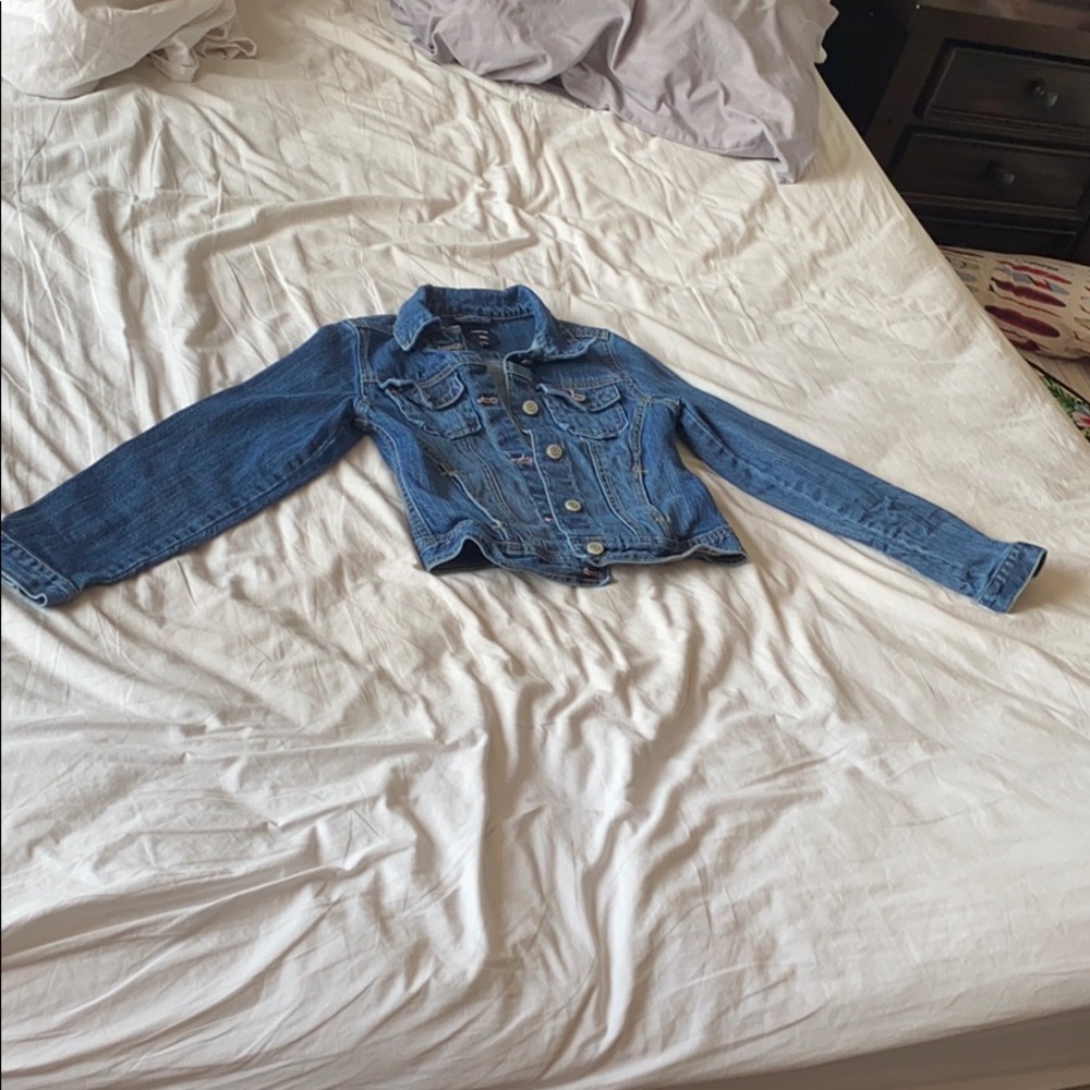 A Jean jacket for kids blue